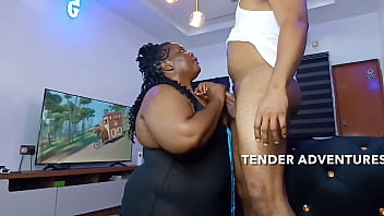 Sloppy Deepthroat Facial, Thick Ebony Bbw Bent Over For Rough Doggy