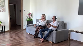 Private Lesson: The Blonde Teacher Seduces Her Student And Gets Fucked