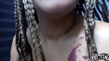 Sizzling Blonde Bombshell Gets Absolutely Railed By Her Stepbrother, Screaming Through A Mind-blowing Climax As He Paints Her Perfect Ass With His Hot Load.