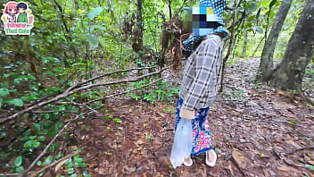 Thai Teen’s Mushroom Hunt Turns Into A Wild Forest Pounding, Moaning In Thai