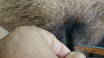 Desi Bhabi Scrubbing Her Hairy Cunt Clean