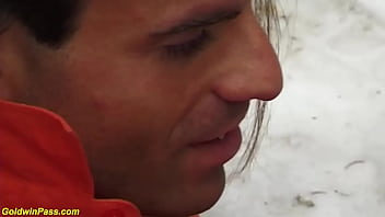 Fucking Raw German Snow Anal Gangbang