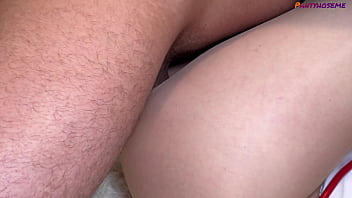 Brunette Nurse Alice Au Seductively Fucks Pornopavl While Wearing Nothing But Sheer Pantyhose