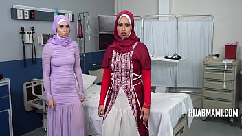 The Hijabi’s Forbidden Exam: White Doctor’s Seed Spills Deep Inside