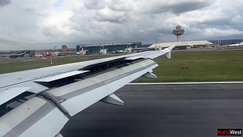 Unwrapped Cock On The Plane – She Made Me Blast Off In Under Two Minutes