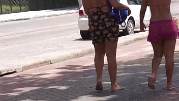 Sweet Little Thing Heading To The Beach With That Delicious Ass