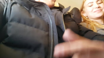 In-flight Pleasure: A Mile-high Handjob And Blowjob