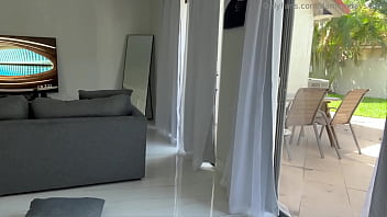 Sinking Into The Sofa For A Deep, Hard Pounding From A Big Black Cock