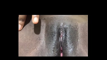 Solo Ebony Self-pleasure At Home