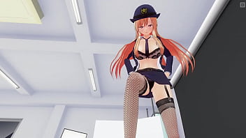 Officer Marin Kitagawa’s Lewd Interrogation Gets Hands-on