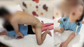 Fucking A Cop’s Brains Out: ‘i’m So Slutty! I’m Cumming!’ Policewoman Gets Pounded By Senior Officer, Handjob In Police Cosplay Fishnets